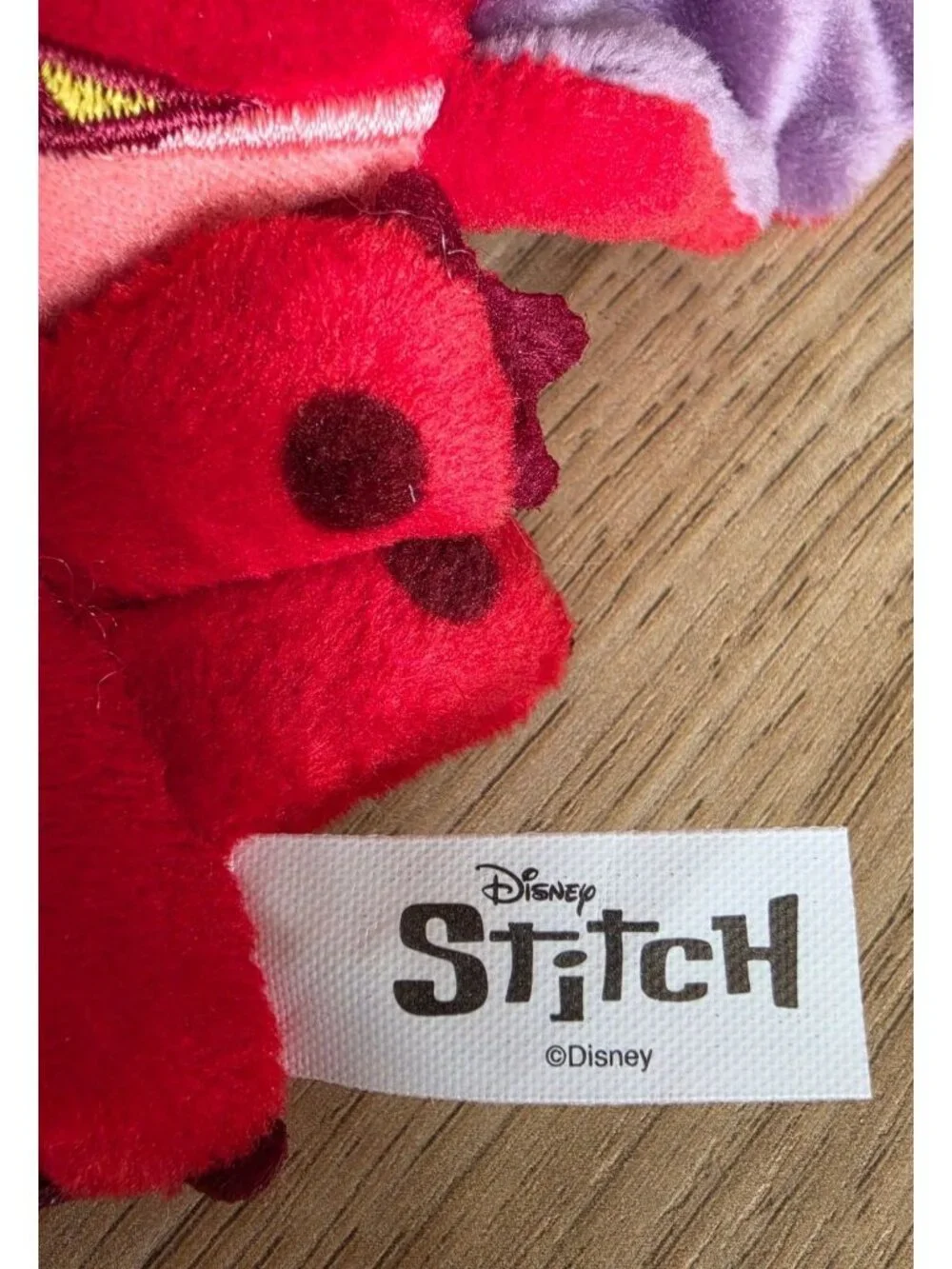 Disney Stitch Experiment 627 Red Plush Bag Clip Keychain Mystery Blind Bag EUC - Picture 4 of 5